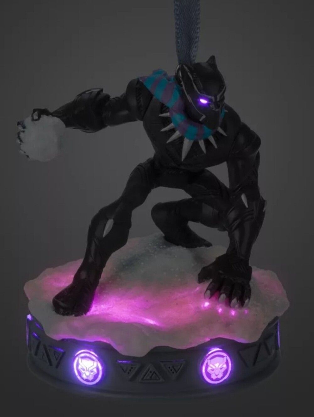 Disney Marvel Black Panther Light-Up Living Magic Sketchbook Ornament